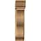 Ekena Millwork Funston Traditional Rough Sawn Bracket w/ Offset Brace, Western Red Cedar, 8"W x 26"D x 34"H BKT0806X26X34FST01RWR - alternate 2